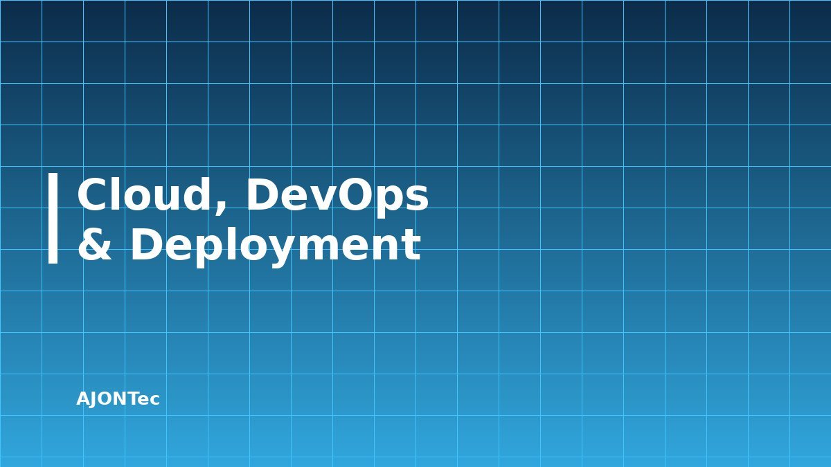 Cloud, DevOps & Deployment