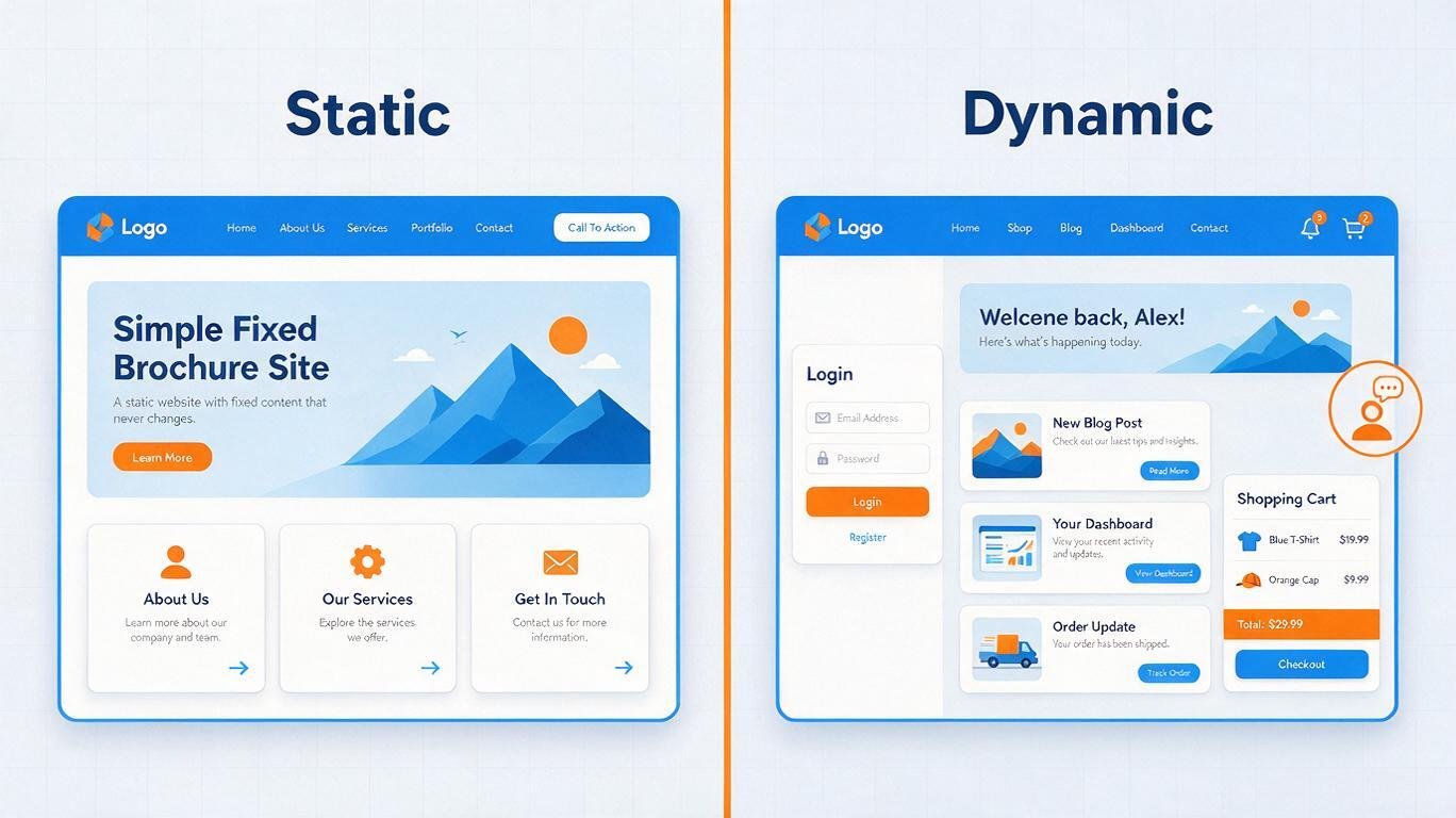 Static vs Dynamic Website: Which One Should You Choose?
