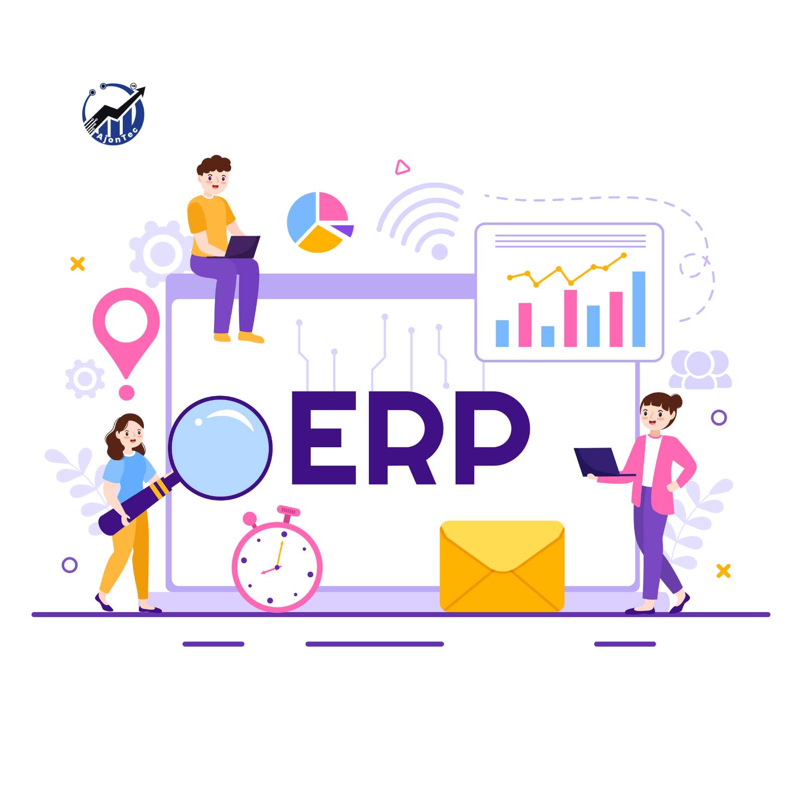 AjonTec School Management Software - Smart ERP for Schools